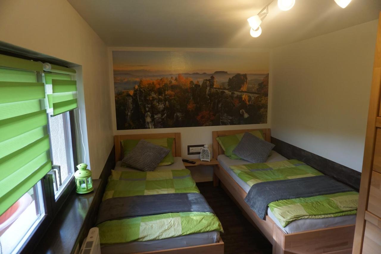 Ferienhausteube Kurort Gohrisch Luaran gambar